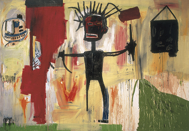 Jean Michel Basquiat, Self Portrait, 1986, Museu d'Art Contemporani de Barcelona, Spain. Image: © AISA / Bridgeman Images, Artwork: © The Estate of Jean-Michel Basquiat / ADAGP, Paris and DACS, London 2022